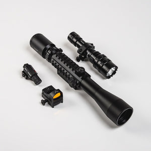 3-9x40 STED X Scope Kit (Red dot, Laser, Torch)