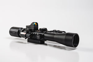 3-9x40 STED X Scope Kit (Red dot, Laser, Torch)