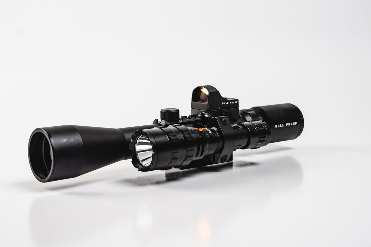 3-9x40 STED X Scope Kit (Red dot, Laser, Torch)