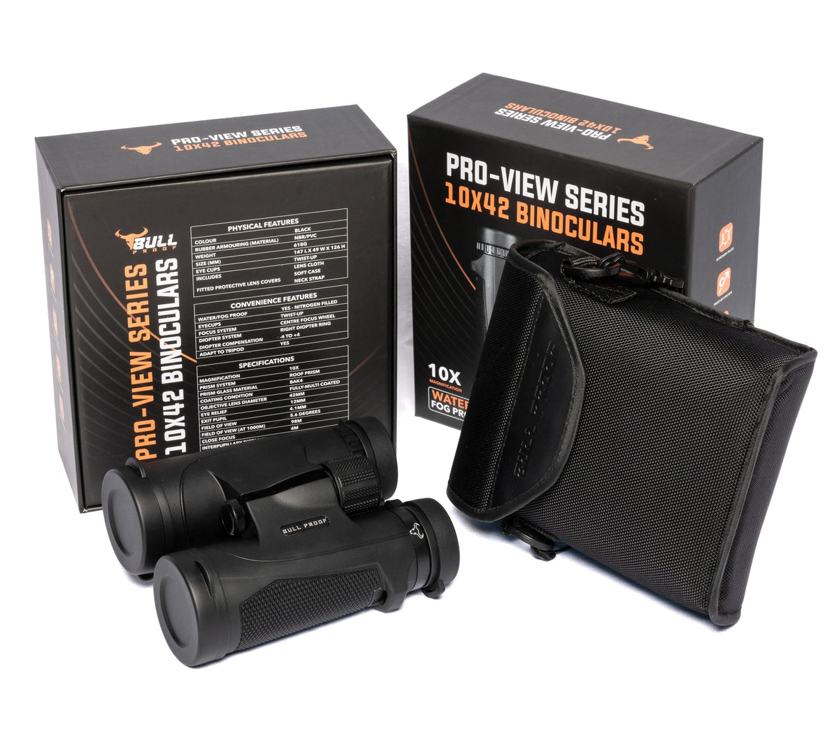 Pro-View Series 10x42 Binoculars