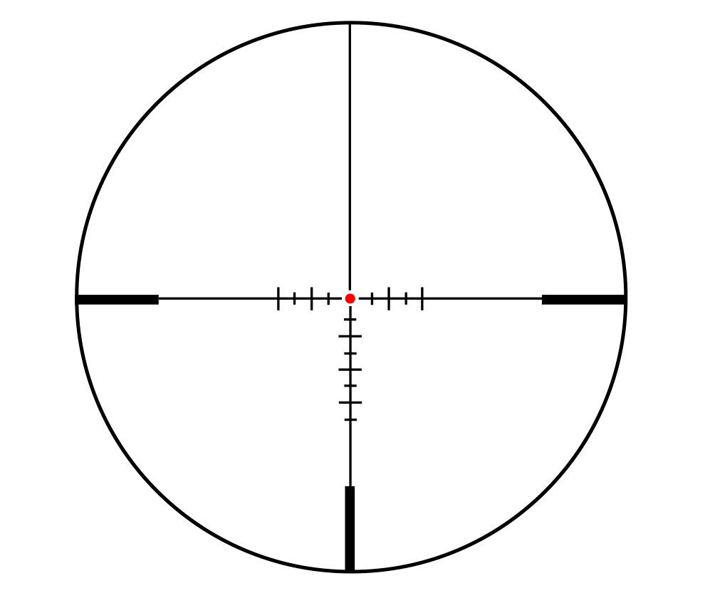 2.5-10x44 STED X Illuminated Scope